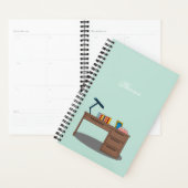 Planificateur de productivité de minuit (Devant avec enveloppe)