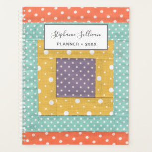 Planificateur de quilting personnalisé 2022, plan