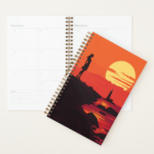 🌅 Planificateur de réflexion Sunset 🧘 ♀️ 📔