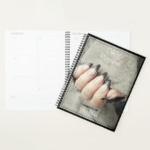 Planificateur de rendez-vous du salon de ongles -  (Devant avec enveloppe)