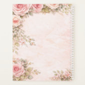 Planificateur de roses Shabby Chic (Dos)
