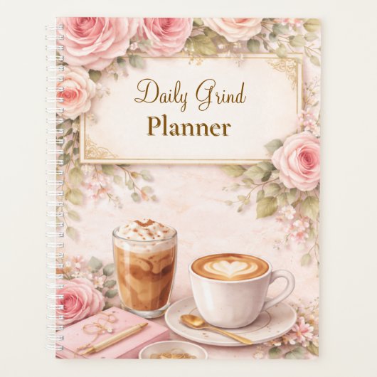 Planificateur de roses Shabby Chic (Devant)