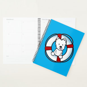 Planificateur de sauvetage de Westie KiniArt