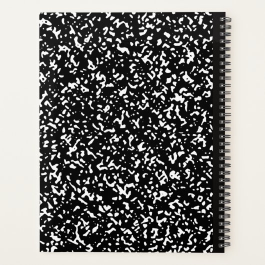 Planificateur de style de Carnet de composition cl (Dos)