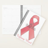 Planificateur de survivant du cancer du sein perso (Devant avec enveloppe)