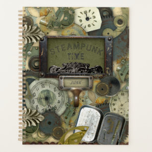 Planificateur de temps Steampunk vintage