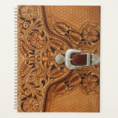 Planificateur de texture en cuir à outils (Devant)