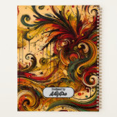 Planificateur de thème religieux bienheureux moder (Dos)