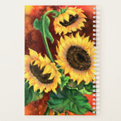 Planificateur de tournesols (Dos)
