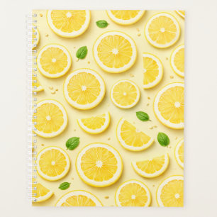 Planificateur de tranches de citron fraîches