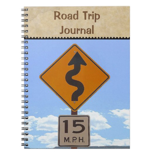Planificateur de vacances / Cahier de road trip (Devant)