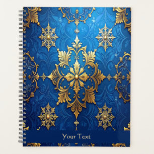 Planificateur de vacances décoratif bleu