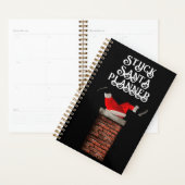 Planificateur de verrouillage Père Noël (Devant avec enveloppe)