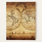 Planificateur de voyage et Journal avec conception (Dos)