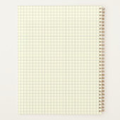 Planificateur d'enseignant de pomme mignonne (Dos)