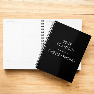 Planificateur d'entreprise moderne minimaliste noi
