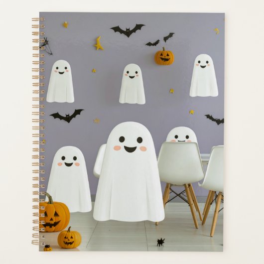 Planificateur d'Halloween effrayant (Devant)