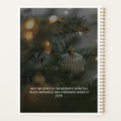 Planificateur d'hiver joyeux (Dos)