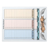 Planificateur d'objectifs d'ange Bloc-notes person (Devant)