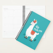 planificateur d'ordinateur portable llama (Devant avec enveloppe)