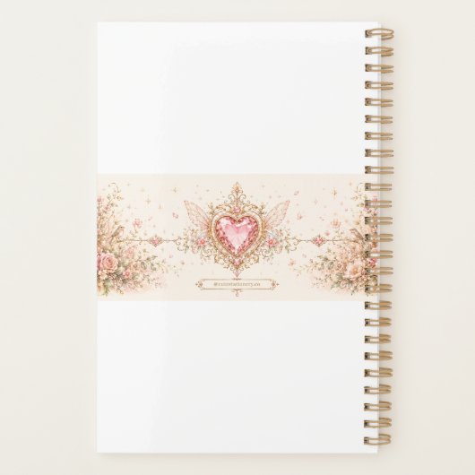 Planificateur d'orgue électronique rose pour profe (Dos)