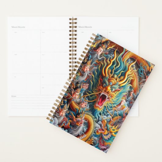 Planificateur Dragon Gods (Devant avec enveloppe)