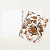 Planificateur du calendrier de football (Devant avec enveloppe)