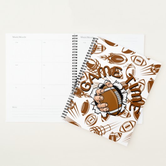 Planificateur du calendrier de football (Devant avec enveloppe)