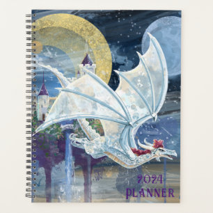Planificateur du gardien du dragon blanc neige