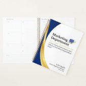 Planificateur du service marketing client (Devant avec enveloppe)