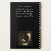 Planificateur Edgar Allen Poe Raven (Dos)