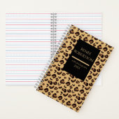 Planificateur élégant de carnet de notes en spiral (À l'intérieur)