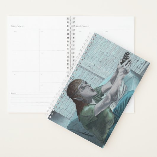 Planificateur Elf Video Gamer (Devant avec enveloppe)