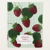 Planificateur En vichy fraises (Devant)