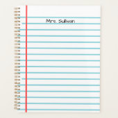 Planificateur enseignant personnalisé (Devant)