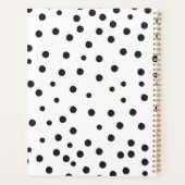 Planificateur enseignant Polka Dot Neon (Dos)