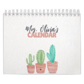 Planificateur et calendrier de classe pour enseign (Protection)