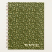 Planificateur et calendrier non datés Retro Design (Devant)