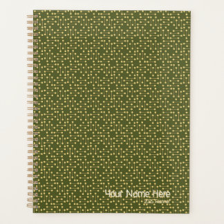 Planificateur et calendrier non datés Retro Design