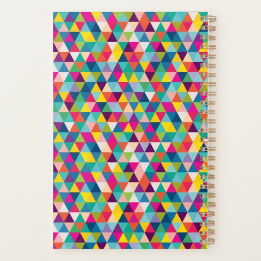 Planificateur fait sur commande d'année et de nom (Dos)