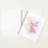 Planificateur "Fée aquarelle" (Devant avec enveloppe)