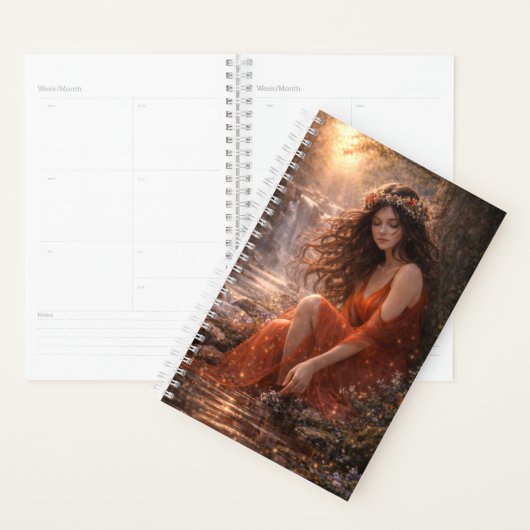 Planificateur Femme Mystique (Devant avec enveloppe)