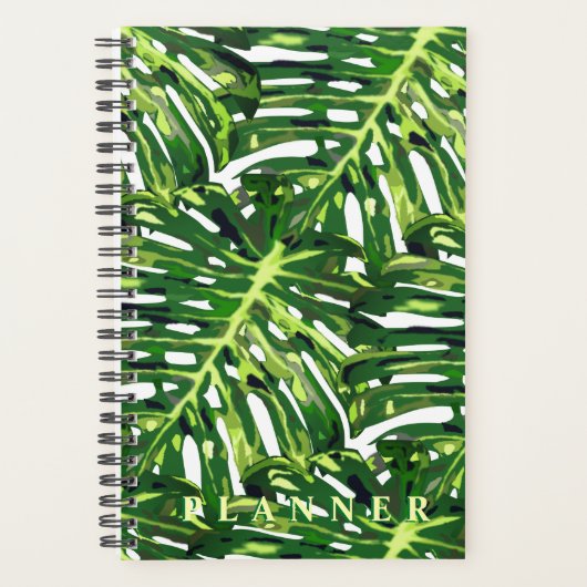 Planificateur Feuille Monstera (Devant)