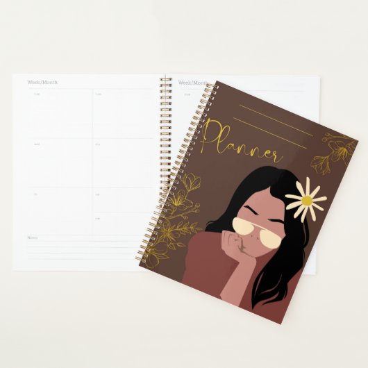 Planificateur fille (Devant avec enveloppe)