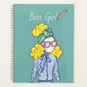 Planificateur fille chef
