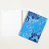 Planificateur Fleur Bleue (Devant avec enveloppe)