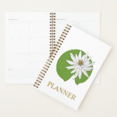 PLANIFICATEUR FLEUR DE NÉNUPHAR (Devant avec enveloppe)