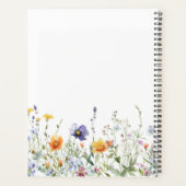 Planificateur fleur sauvage (Dos)