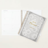 Planificateur Fleurly Simple avec cadre (Devant avec enveloppe)