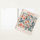 Planificateur Floral 2025 (Devant avec enveloppe)